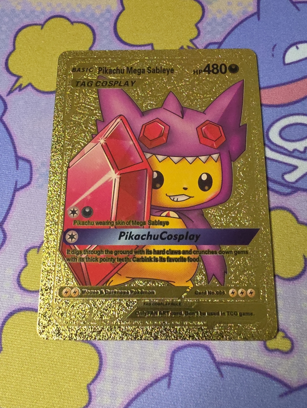 Sableye Poncho Pikachu